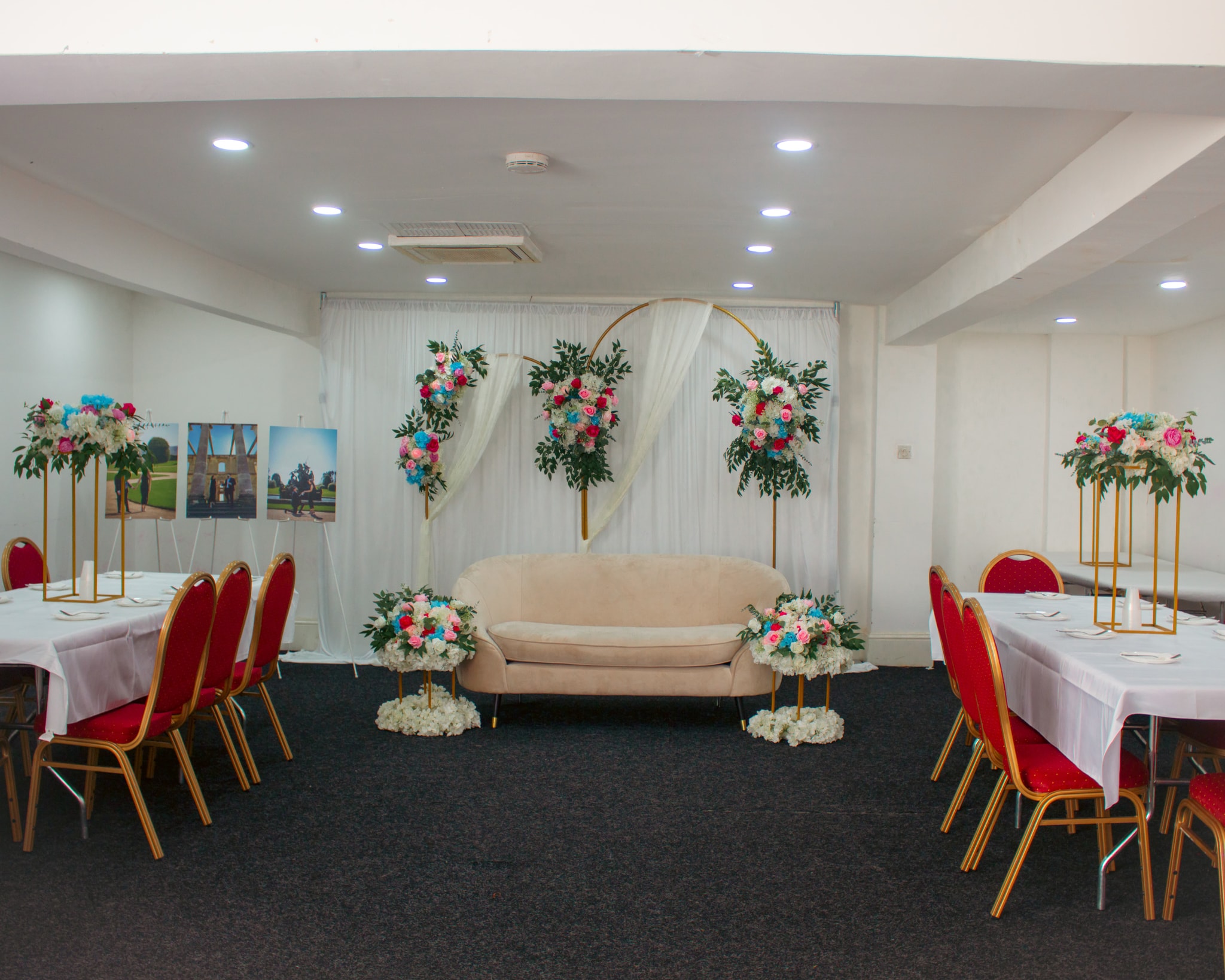 Sukhkaran and Simran's chunni event - Blush Meets Blue